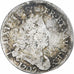 Francia, Louis XIV, 5 Sols aux insignes, 1702, B+, Argento, Gadoury:108