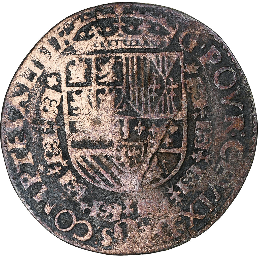Spanish Netherlands, Jeton, Chambre des Comptes de Lille, Philippe II, 1559