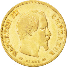 Second Empire, 10 Francs or Napoléon III tête nue, 1855 A, Paris, Gadoury 1014