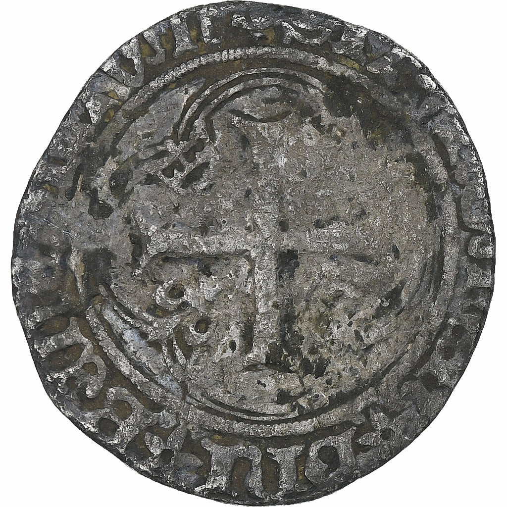Francja, Louis XII, Blanc à la couronne, Rouen, F(12-15), Bilon, Gadoury:143