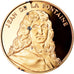 France, Medal, Jean de la Fontaine, La France du Roi Soleil, MS(63), Vermeil