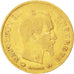 FRANCE, Napoléon III, 10 Francs, 1859, Paris, KM #784.3, VF(20-25), Gold, Gadour
