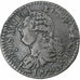 Francia, Louis XVI, 3 Deniers françois, 1792 / AN 4, Lyon, MBC, Cobre