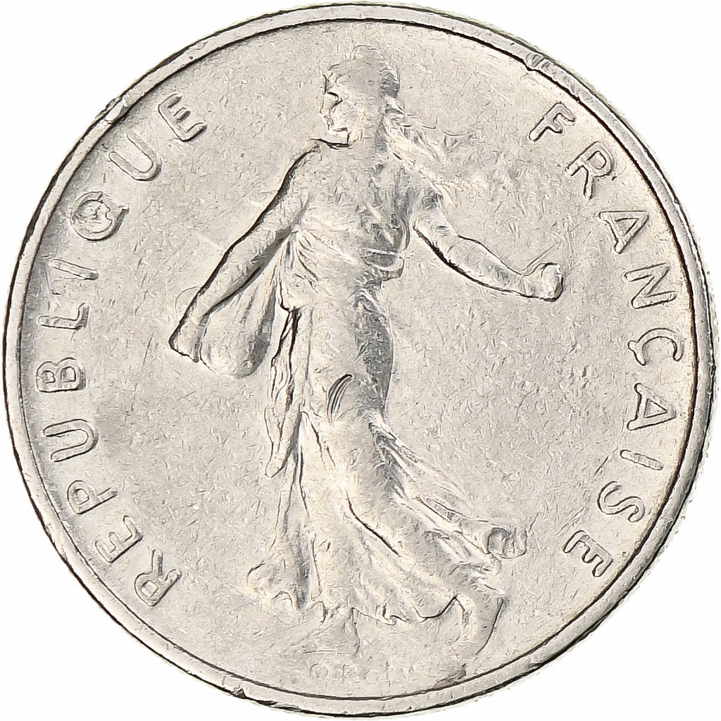 France, Semeuse, 1/2 Franc, 1970, Monnaie de Paris, EF(40-45), Nickel, KM:931.1