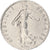 França, Semeuse, 1/2 Franc, 1976, Monnaie de Paris, AU(50-53), Níquel