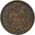 Estados Unidos, Indian Head, Cent, 1893, Philadelphia, MBC+, Bronce, KM:90a