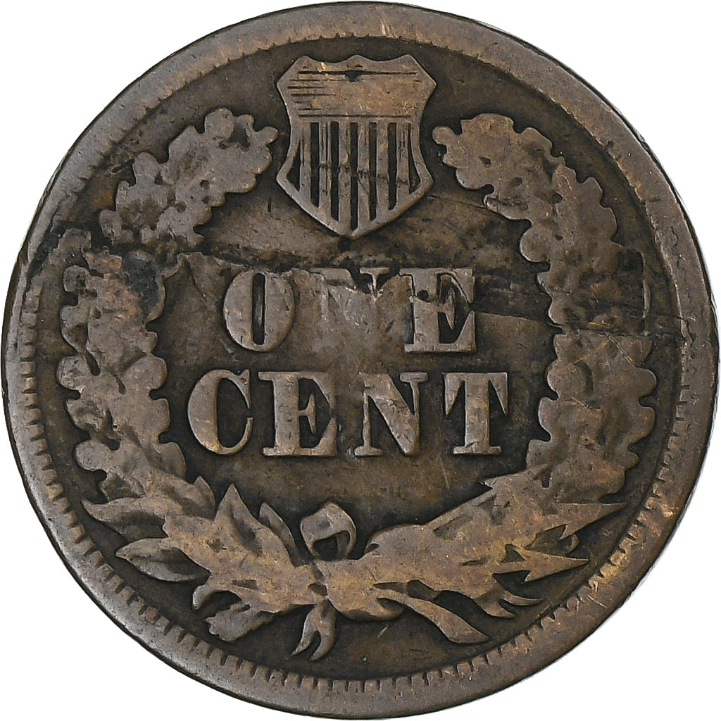États-Unis, Indian Head, Cent, 1864, Philadelphie, TB+, Bronze, KM:90a