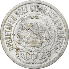 Russia, Soviet Union, 15 Kopeks, 1923, EF(40-45), Silver, KM:81
