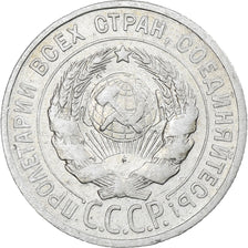 Russia, Soviet Union, 20 Kopeks, 1925, AU(50-53), Silver, KM:88