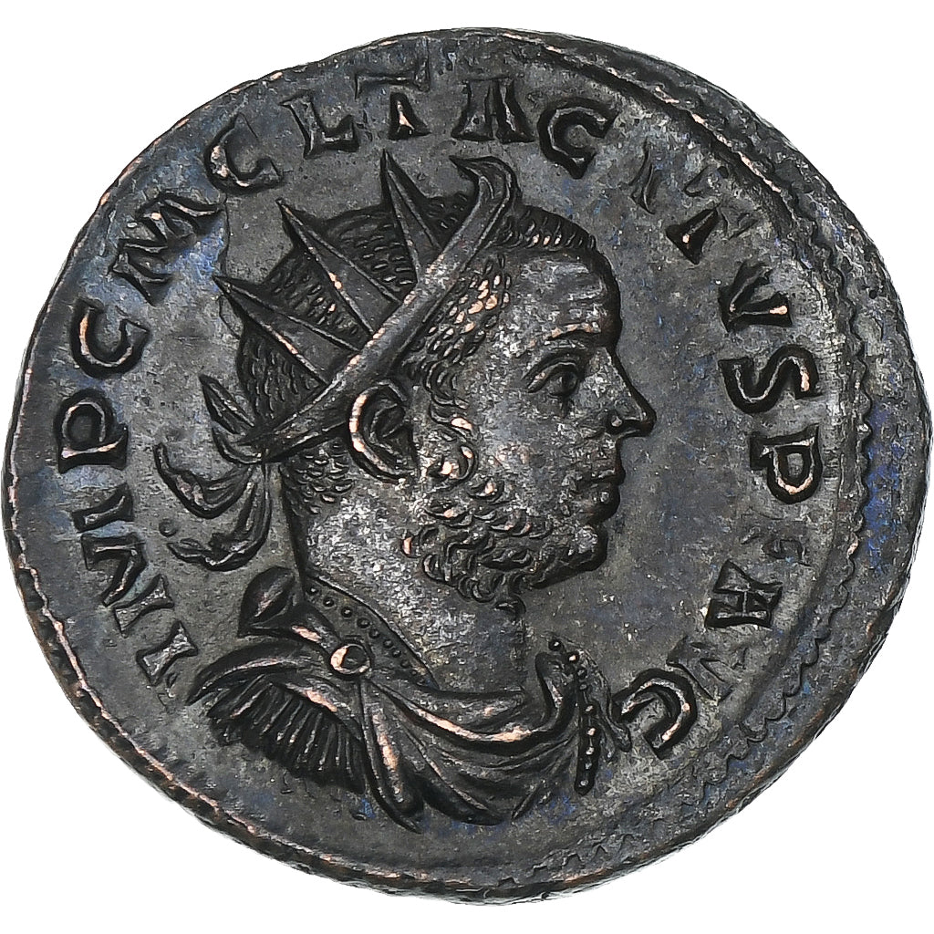 Tacitus, Antoninianus, 275, Lugdunum, Billon, AU(55-58), RIC:68