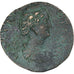 Faustina I, Sesterz, 141, Rome, Bronze, S+, RIC:1103b