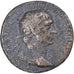 Trajan, As, 101, Rome, Brązowy, VF(20-25), RIC:423
