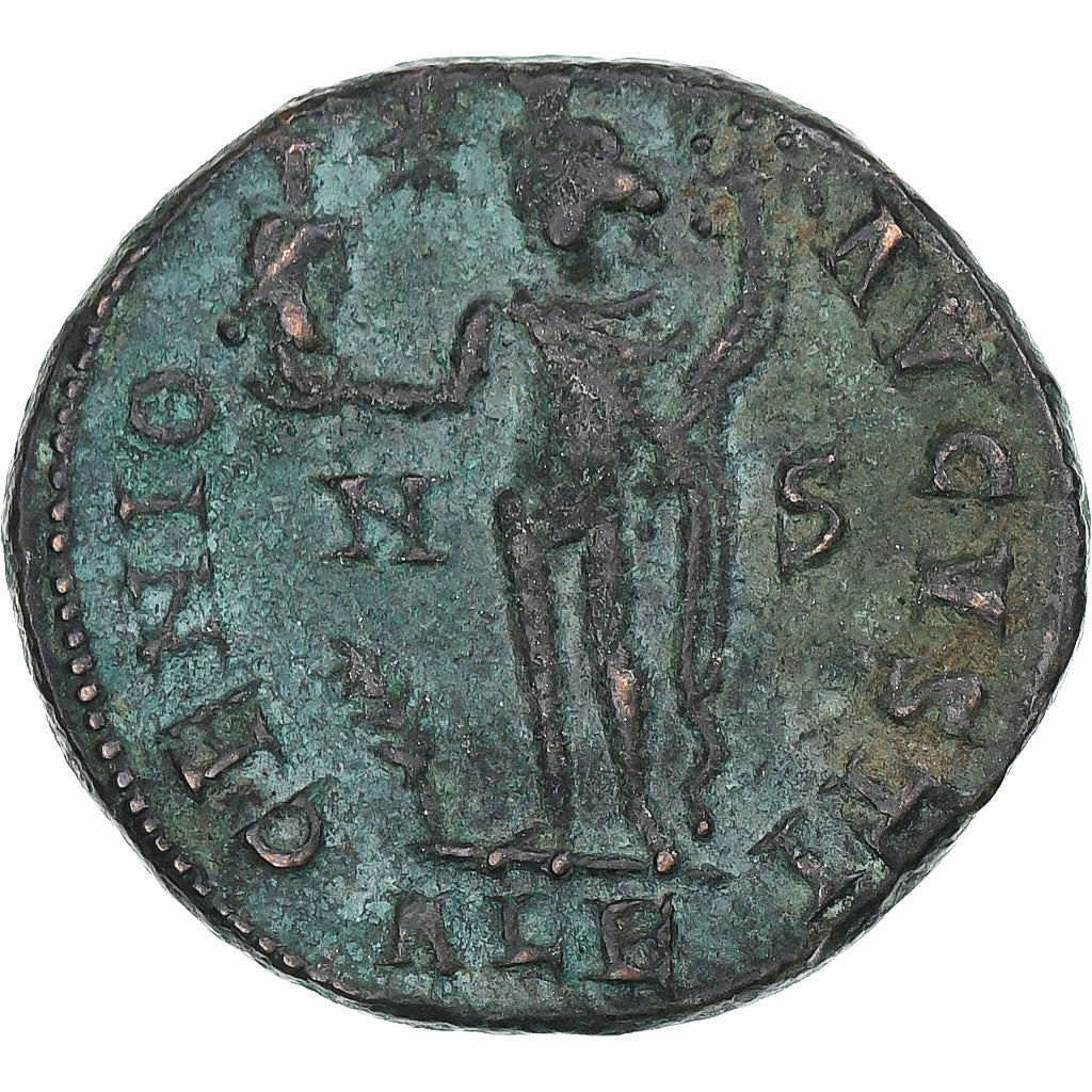 Maximinus II, Follis, 312, Alexandria, Bronze, AU(50-53), RIC:160b