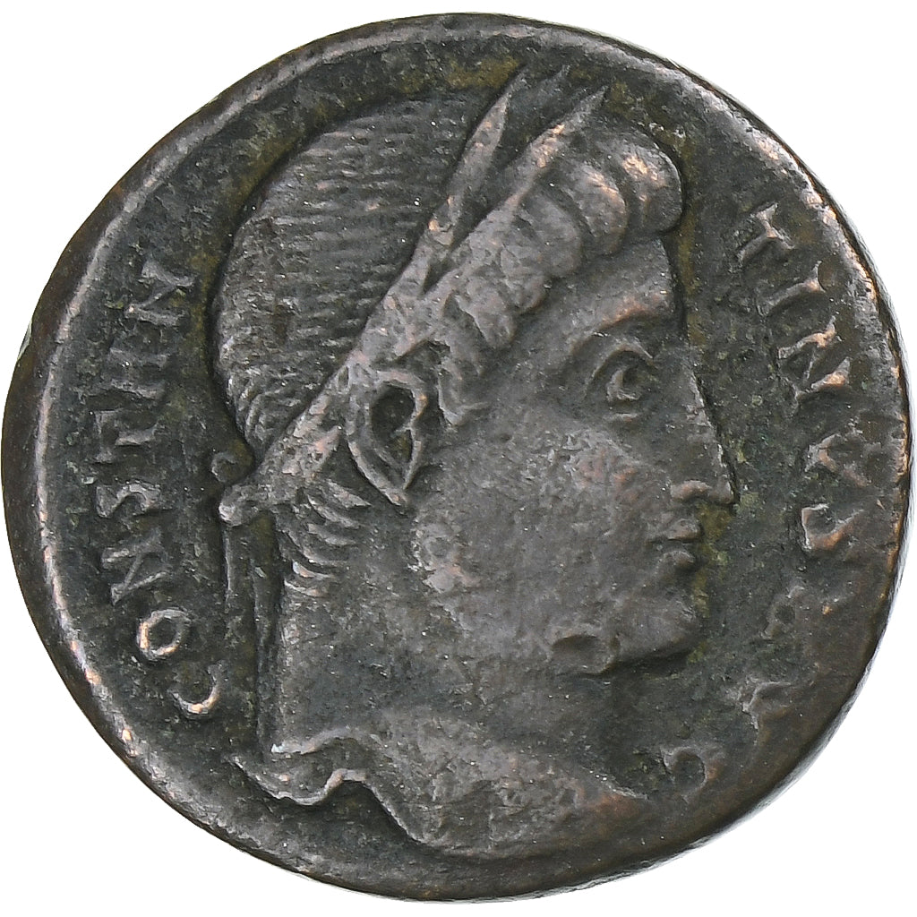 Constantine I, Follis, 328-329, Nicomedia, Bronze, EF(40-45), RIC:154