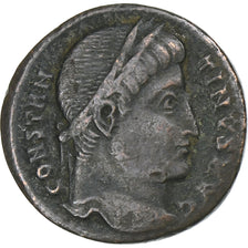Constantine I, Follis, 328-329, Nicomedia, Bronze, EF(40-45), RIC:154
