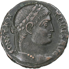 Constantine I, Follis, 326-328, Thessalonica, Bronze, AU(50-53), RIC:153