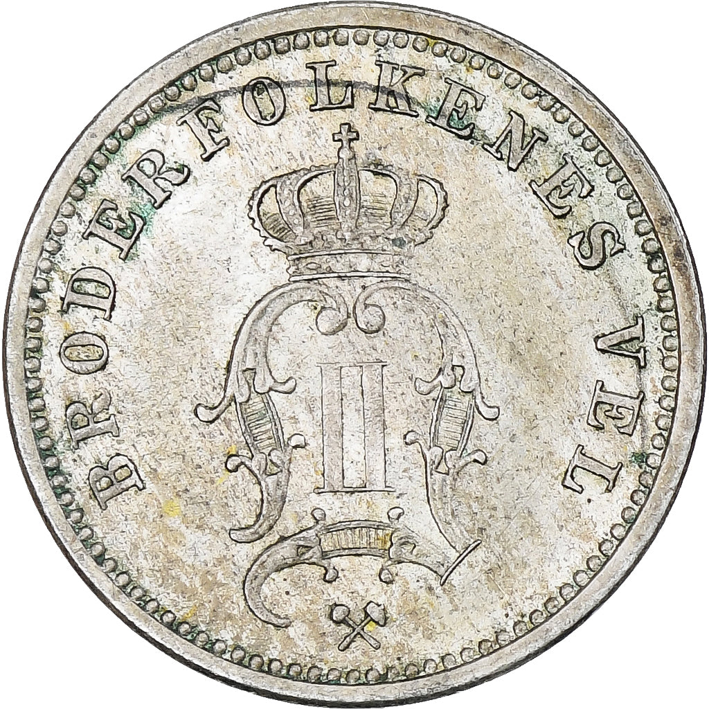 Norway, Oscar II, 10 Øre, 1892, AU(50-53), Billon, KM:350