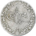 Egito, Mehmed V, 1/10 Qirsh, AH 1327, Heaton, EF(40-45), Cobre-níquel, KM:302
