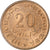Mozambique, Overseas province of Portugual, 20 Centavos, 1961, SC+, Bronce