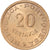 Mozambique, Overseas province of Portugual, 20 Centavos, 1974, SC+, Bronce