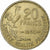 France, Guiraud, 20 Francs, 1950, Paris, 3 faucilles / G GUIRAUD, SUP