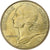 France, Marianne, 20 Centimes, 1968, Paris, AU(55-58), Copper-nickel Aluminium
