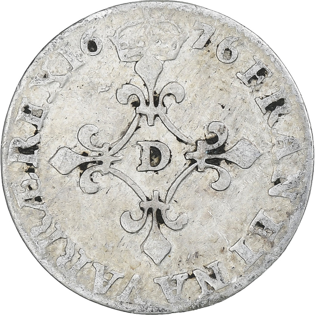 Frankreich, Louis XIV, 4 Sols des Traitants, 1676, Vimy-en-Lyonnais, S, Silber