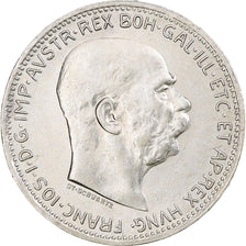 Austria, Franz Joseph I, Corona, 1915, Vienna, MS(63), Silver