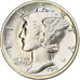 États-Unis, Mercury Dime, 1918, Philadelphie, SPL, Argent, KM:140