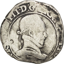 Münze, Frankreich, Franc au Col Plat, 1578, Nantes, S, Silber, Sombart:4714