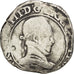 Münze, Frankreich, Franc au Col Plat, 1578, Nantes, S, Silber, Sombart:4714