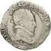FRANCE, Demi Franc, 1578, Limoges, VF(20-25), Silver, Sombart #4716, 6.68