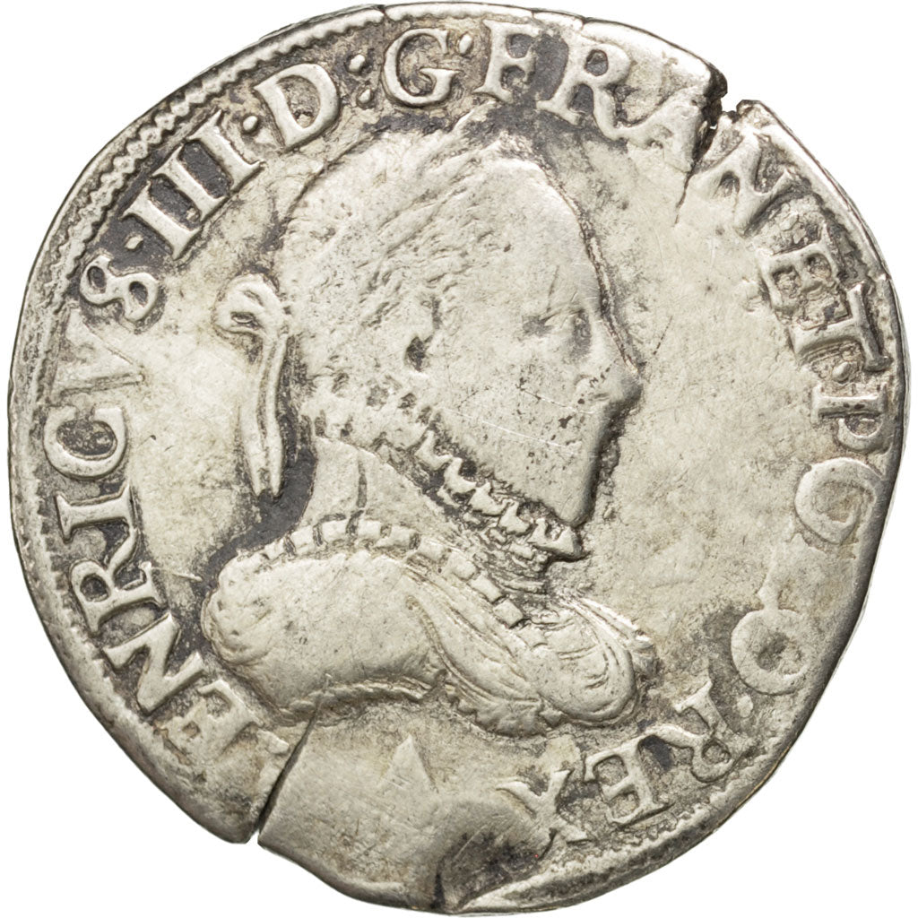 FRANCE, Teston, Paris, VF(20-25), Silver, Sombart #4654, 9.04