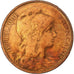 França, Daniel-Dupuis, 5 Centimes, 1912, Paris, VF(30-35), Bronze, KM:842