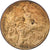 França, Daniel-Dupuis, 5 Centimes, 1914, Paris, VF(30-35), Bronze, KM:842