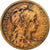 France, 5 Centimes, Daniel-Dupuis, 1915, Paris, Bronze, VF(30-35), Gadoury:165