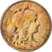 França, Daniel-Dupuis, 5 Centimes, 1917, Paris, VF(30-35), Bronze, KM:842
