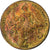 França, Daniel-Dupuis, 5 Centimes, 1917, Paris, VF(30-35), Bronze, KM:842