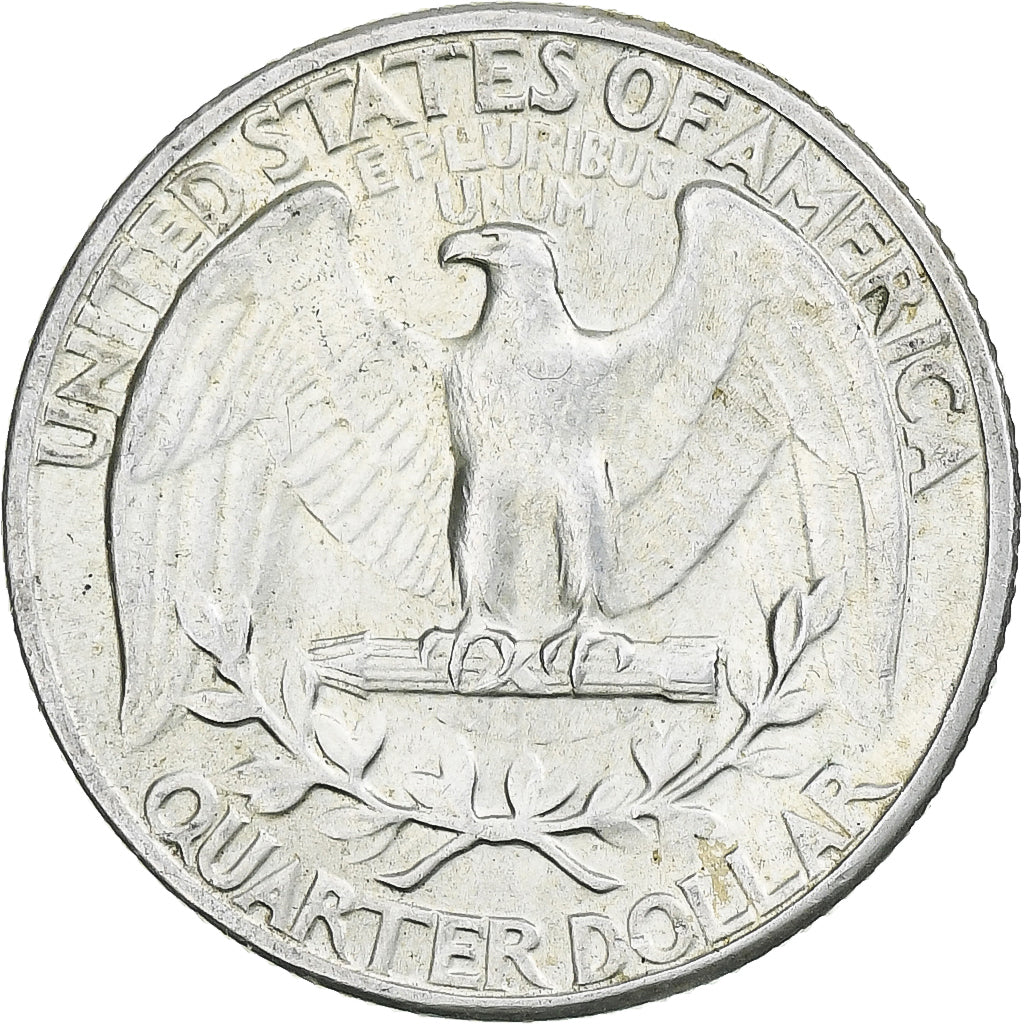 Verenigde Staten, Washington Quarter, 1942, Philadelphia, ZF+, Zilver, KM:164