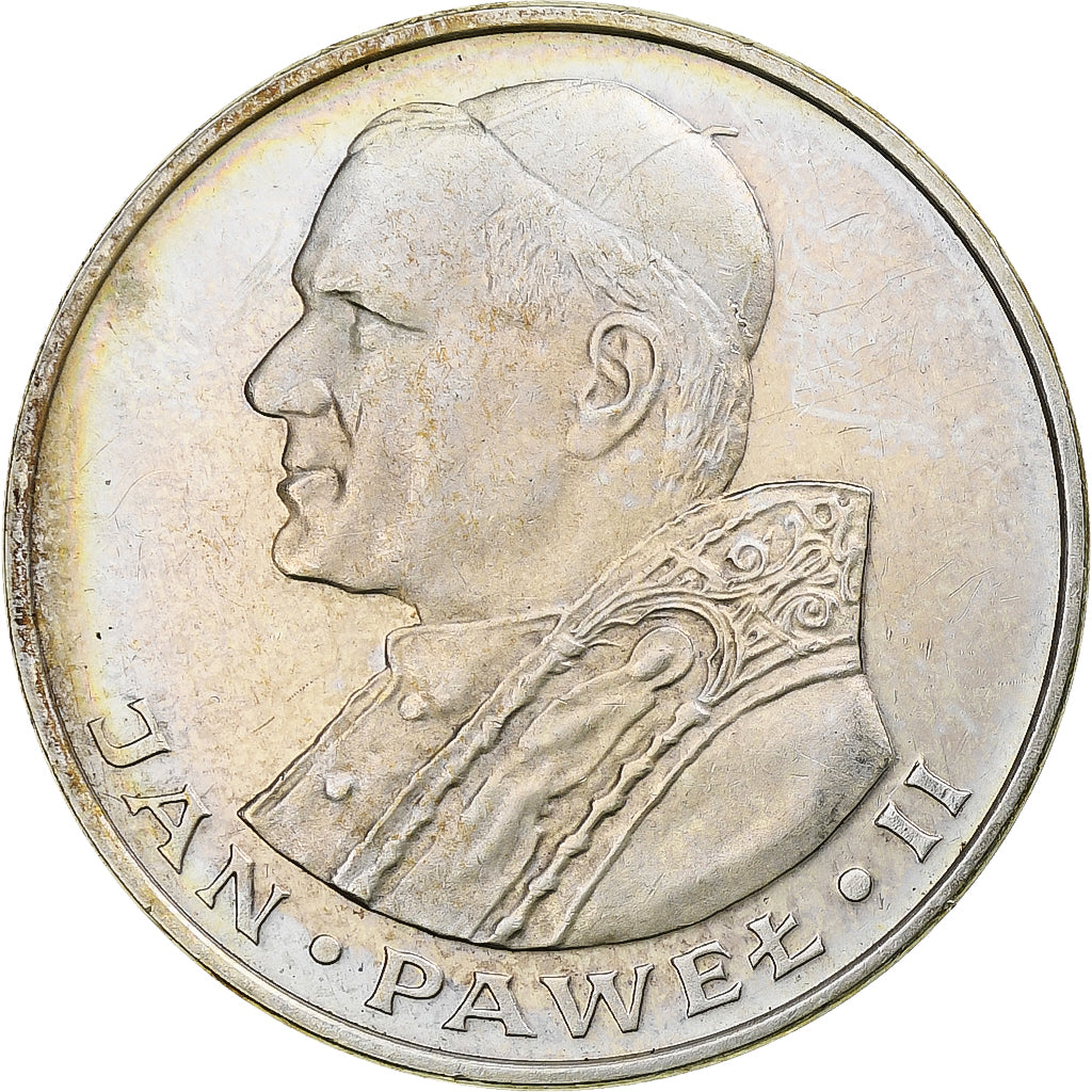 Poland, 1000 Zlotych, Jan Paweł II, 1982, Proof, Silver, AU(50-53), KM:144