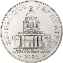 France, 100 Francs, Panthéon, 1986, Monnaie de Paris, série FDC, Silver