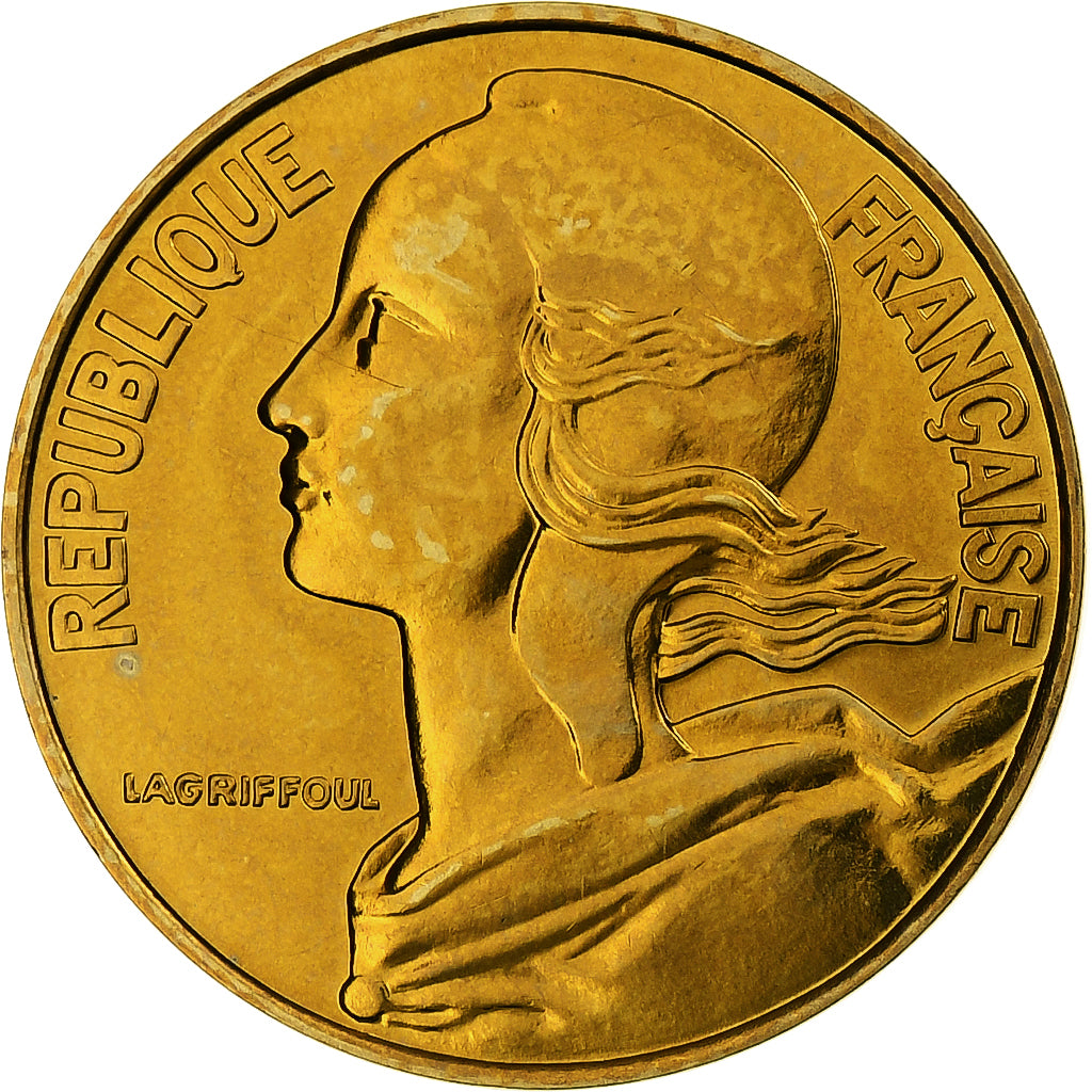 France, 20 Centimes, Marianne, 1986, Monnaie de Paris, série FDC