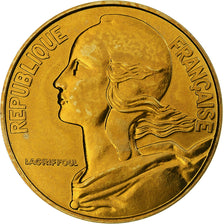 France, 20 Centimes, Marianne, 1986, Monnaie de Paris, série FDC