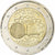 Luxembourg, 2 Euro, Traité de Rome, 2007, Pessac, MS(63), Bi-Metallic, KM:94