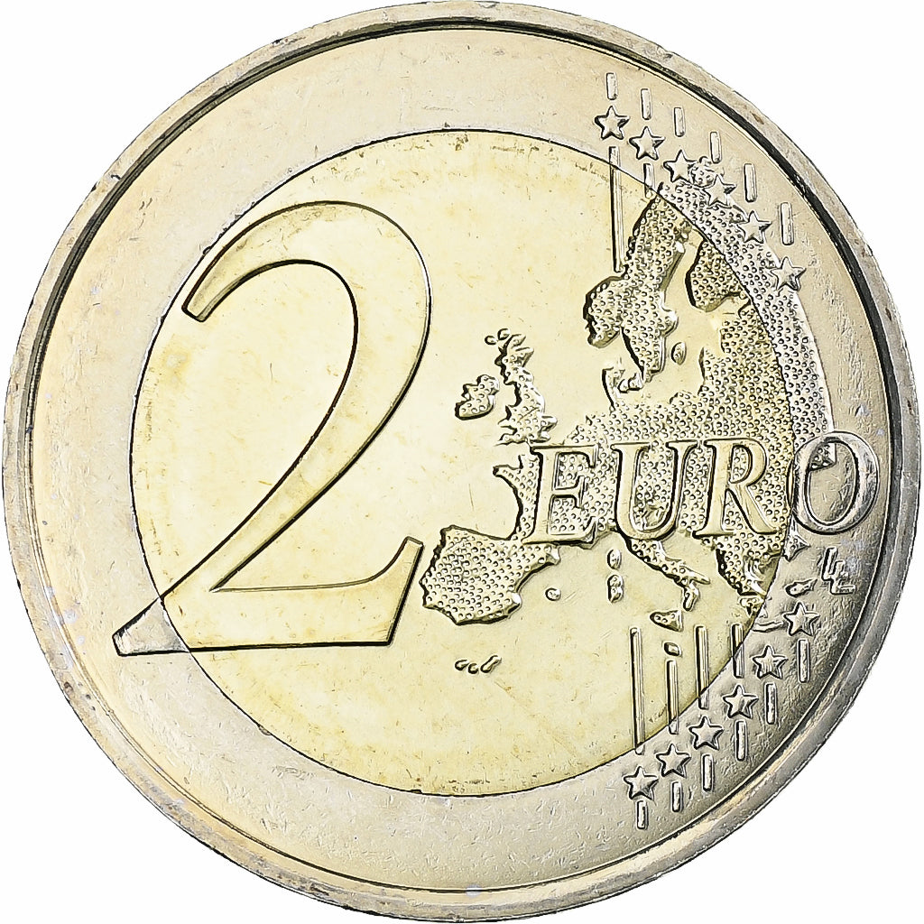 France, 2 Euro, abbé Pierre, 2012, Pessac, MS(63), Bi-Metallic, KM:1894