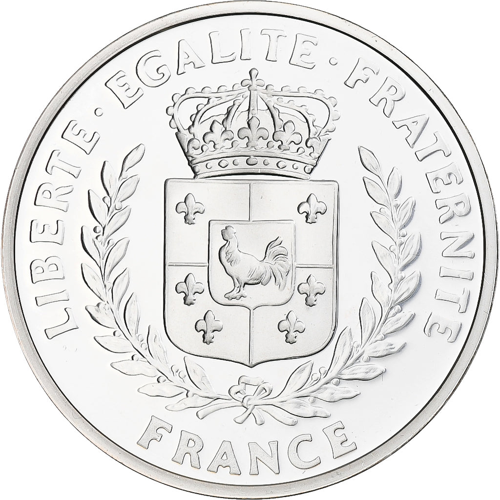 France, Medal, Nouveau Franc De Gaulle, 2010, Proof, MS(65-70), Silver