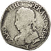 FRANCE, Teston, 1564, Nantes, F(12-15), Silver, Sombart #4602, 9.12