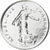 Francja, Semeuse, 5 Francs, 2001, Monnaie de Paris, BU, MS(65-70), Nikiel