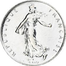 France, Franc, Semeuse, 2001, Monnaie de Paris, BU, Nickel, MS(65-70)