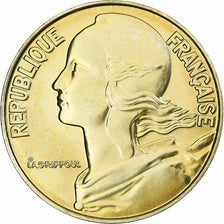 France, 20 Centimes, Marianne, 2001, Monnaie de Paris, BU, Aluminum-Bronze